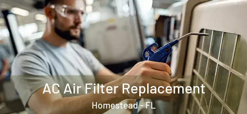 AC Air Filter Replacement Homestead - FL