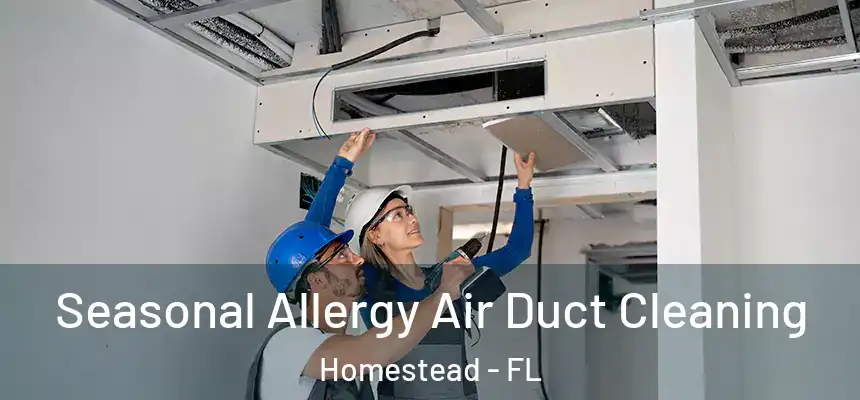 Seasonal Allergy Air Duct Cleaning Homestead - FL